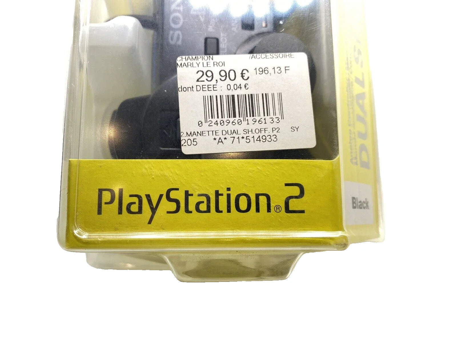 Controller Sony PlayStation PS2 Nero