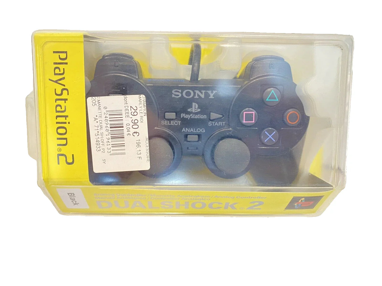 Controller Sony PlayStation PS2 Nero