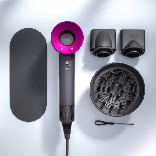 Dyson Supersonic Hair Dryer Asciugacapelli HD07 1600W Grigio Fucsia