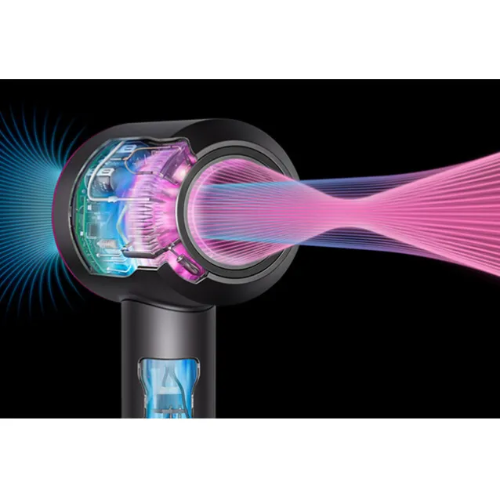 Dyson Supersonic Hair Dryer Asciugacapelli HD07 1600W Grigio Fucsia