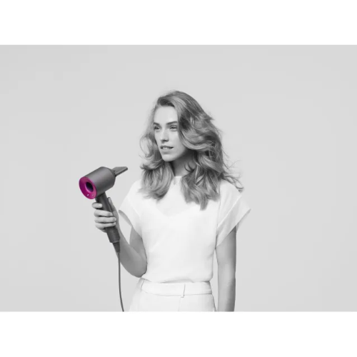 Dyson Supersonic Hair Dryer Asciugacapelli HD07 1600W Grigio Fucsia