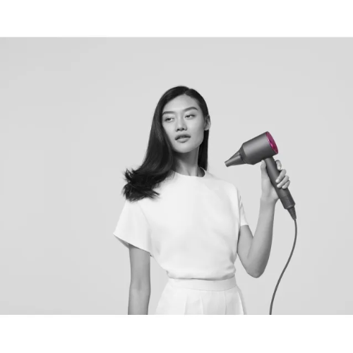 Dyson Supersonic Hair Dryer Asciugacapelli HD07 1600W Grigio Fucsia