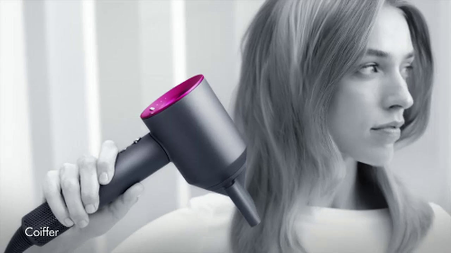 Dyson Supersonic Hair Dryer Asciugacapelli HD07 1600W Grigio Fucsia